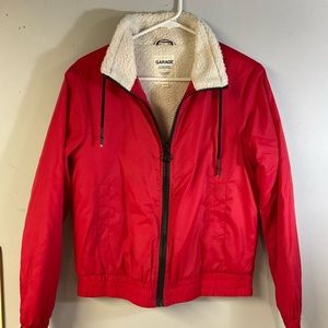 Garage red light jacket size small